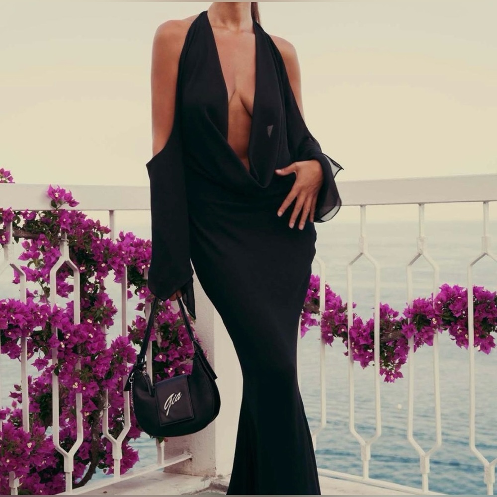 I am Gia - ROSANNA MAXI DRESS - BLACK - S / BLACK (NEW)
